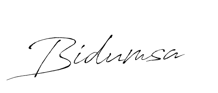 Use a signature maker to create a handwritten signature online. With this signature software, you can design (Antro_Vectra) your own signature for name Bidumsa. Bidumsa signature style 6 images and pictures png