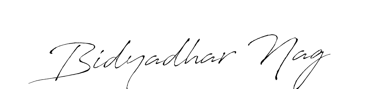 Make a beautiful signature design for name Bidyadhar Nag. With this signature (Antro_Vectra) style, you can create a handwritten signature for free. Bidyadhar Nag signature style 6 images and pictures png