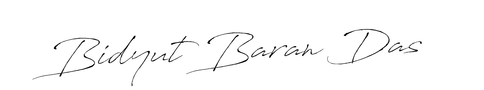 How to make Bidyut Baran Das name signature. Use Antro_Vectra style for creating short signs online. This is the latest handwritten sign. Bidyut Baran Das signature style 6 images and pictures png