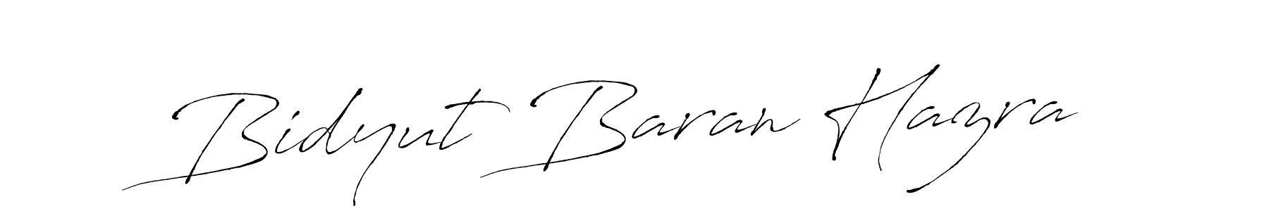 The best way (Antro_Vectra) to make a short signature is to pick only two or three words in your name. The name Bidyut Baran Hazra include a total of six letters. For converting this name. Bidyut Baran Hazra signature style 6 images and pictures png