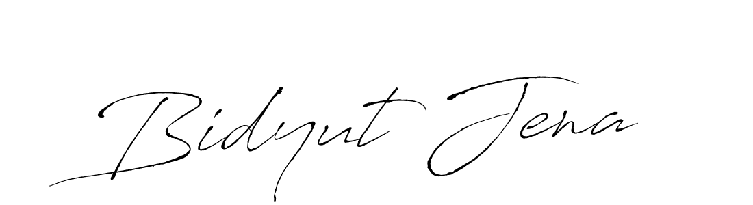 The best way (Antro_Vectra) to make a short signature is to pick only two or three words in your name. The name Bidyut Jena include a total of six letters. For converting this name. Bidyut Jena signature style 6 images and pictures png