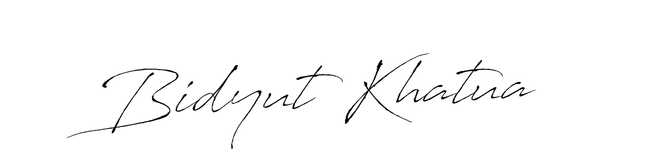 Make a beautiful signature design for name Bidyut Khatua. Use this online signature maker to create a handwritten signature for free. Bidyut Khatua signature style 6 images and pictures png