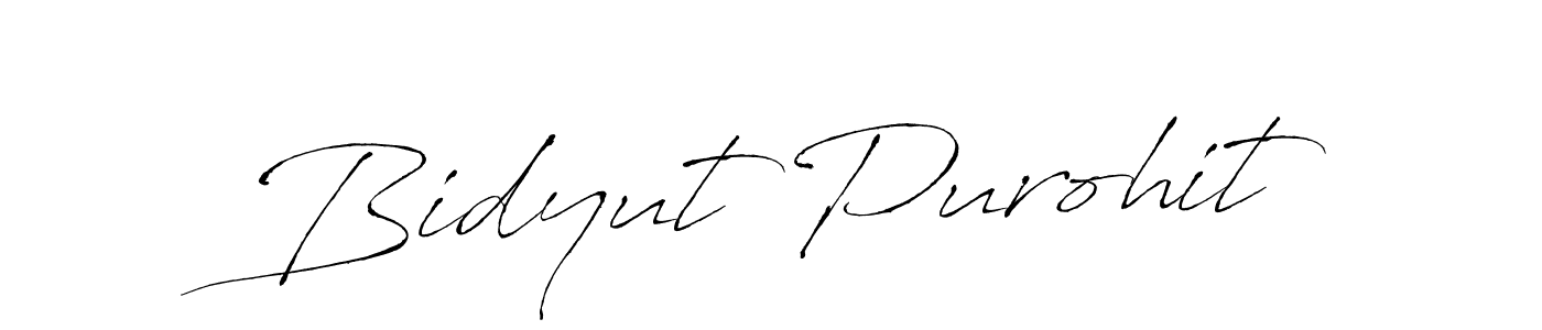 It looks lik you need a new signature style for name Bidyut Purohit. Design unique handwritten (Antro_Vectra) signature with our free signature maker in just a few clicks. Bidyut Purohit signature style 6 images and pictures png