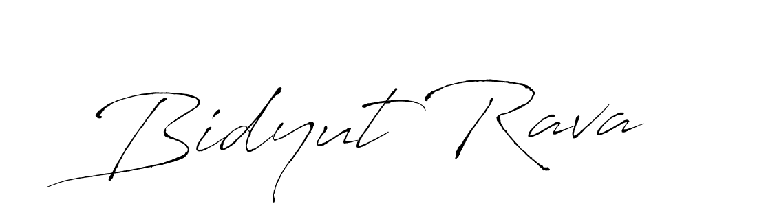 Create a beautiful signature design for name Bidyut Rava. With this signature (Antro_Vectra) fonts, you can make a handwritten signature for free. Bidyut Rava signature style 6 images and pictures png