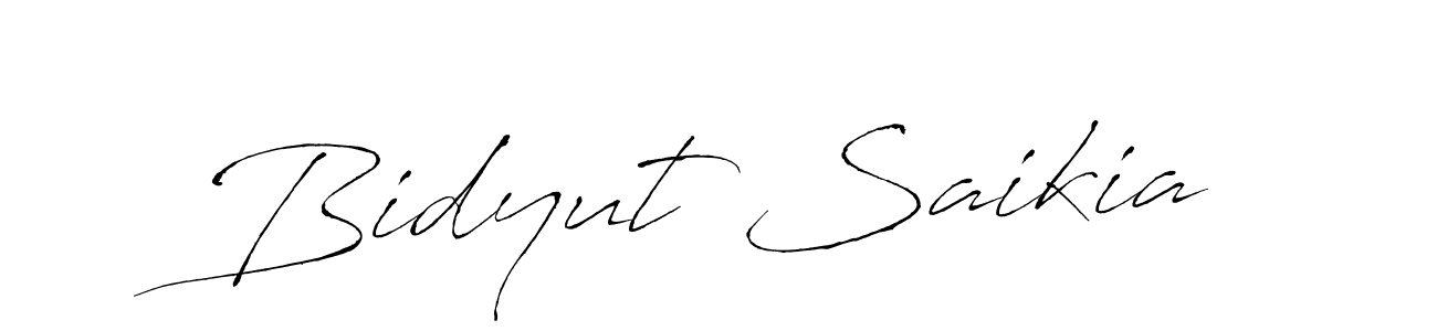 The best way (Antro_Vectra) to make a short signature is to pick only two or three words in your name. The name Bidyut Saikia include a total of six letters. For converting this name. Bidyut Saikia signature style 6 images and pictures png
