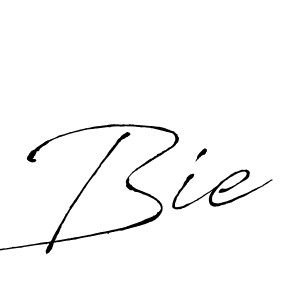 Create a beautiful signature design for name Bie. With this signature (Antro_Vectra) fonts, you can make a handwritten signature for free. Bie signature style 6 images and pictures png