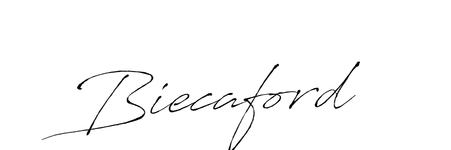 Antro_Vectra is a professional signature style that is perfect for those who want to add a touch of class to their signature. It is also a great choice for those who want to make their signature more unique. Get Biecaford name to fancy signature for free. Biecaford signature style 6 images and pictures png