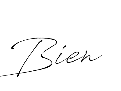 The best way (Antro_Vectra) to make a short signature is to pick only two or three words in your name. The name Bien include a total of six letters. For converting this name. Bien signature style 6 images and pictures png