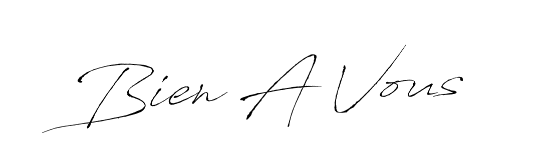 Once you've used our free online signature maker to create your best signature Antro_Vectra style, it's time to enjoy all of the benefits that Bien A Vous name signing documents. Bien A Vous signature style 6 images and pictures png