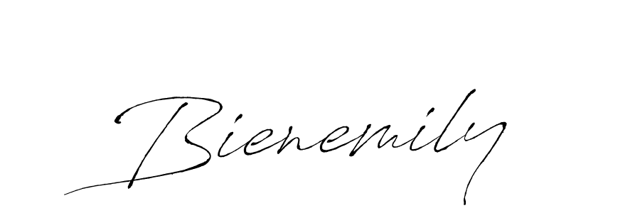 The best way (Antro_Vectra) to make a short signature is to pick only two or three words in your name. The name Bienemily include a total of six letters. For converting this name. Bienemily signature style 6 images and pictures png