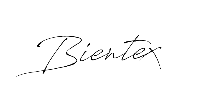The best way (Antro_Vectra) to make a short signature is to pick only two or three words in your name. The name Bientex include a total of six letters. For converting this name. Bientex signature style 6 images and pictures png