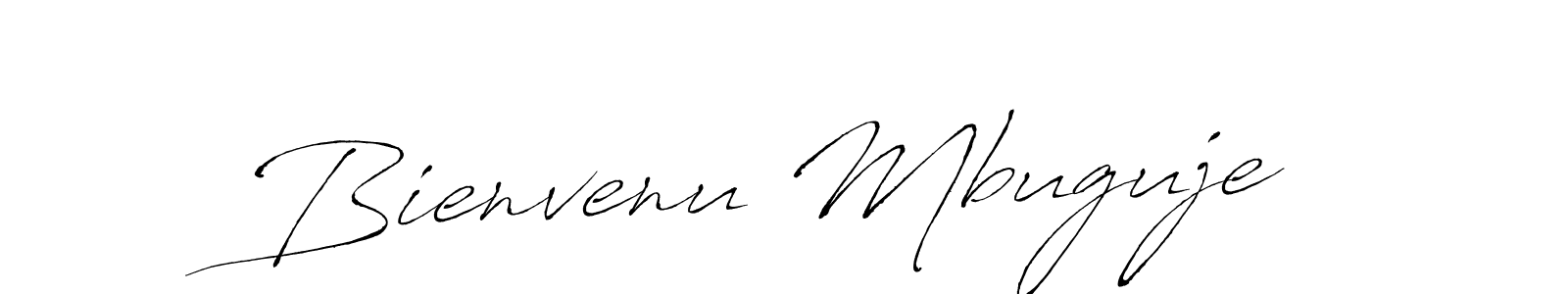 The best way (Antro_Vectra) to make a short signature is to pick only two or three words in your name. The name Bienvenu Mbuguje include a total of six letters. For converting this name. Bienvenu Mbuguje signature style 6 images and pictures png