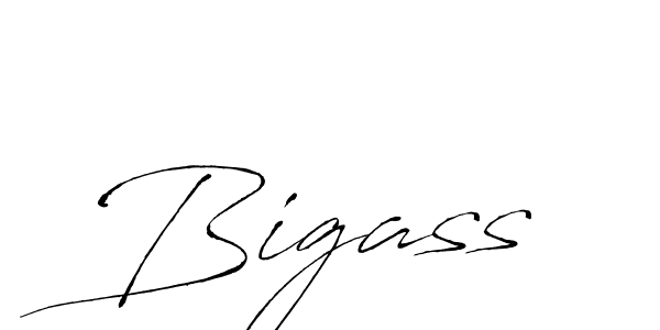 Once you've used our free online signature maker to create your best signature Antro_Vectra style, it's time to enjoy all of the benefits that Bigass name signing documents. Bigass signature style 6 images and pictures png