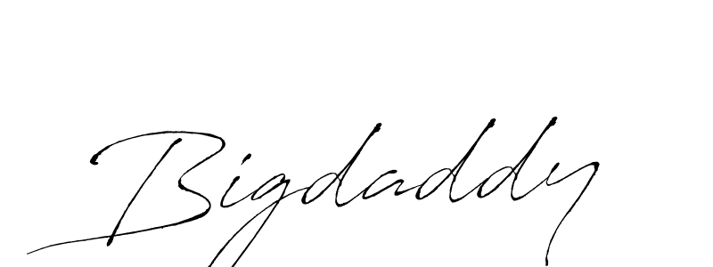 You should practise on your own different ways (Antro_Vectra) to write your name (Bigdaddy) in signature. don't let someone else do it for you. Bigdaddy signature style 6 images and pictures png