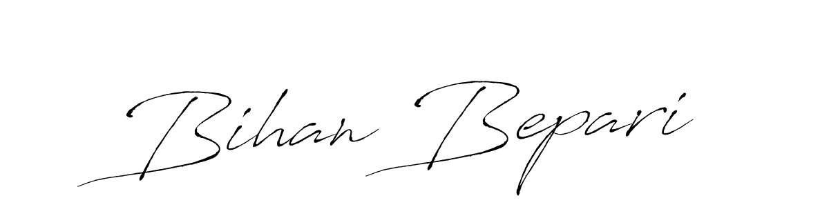 if you are searching for the best signature style for your name Bihan Bepari. so please give up your signature search. here we have designed multiple signature styles  using Antro_Vectra. Bihan Bepari signature style 6 images and pictures png