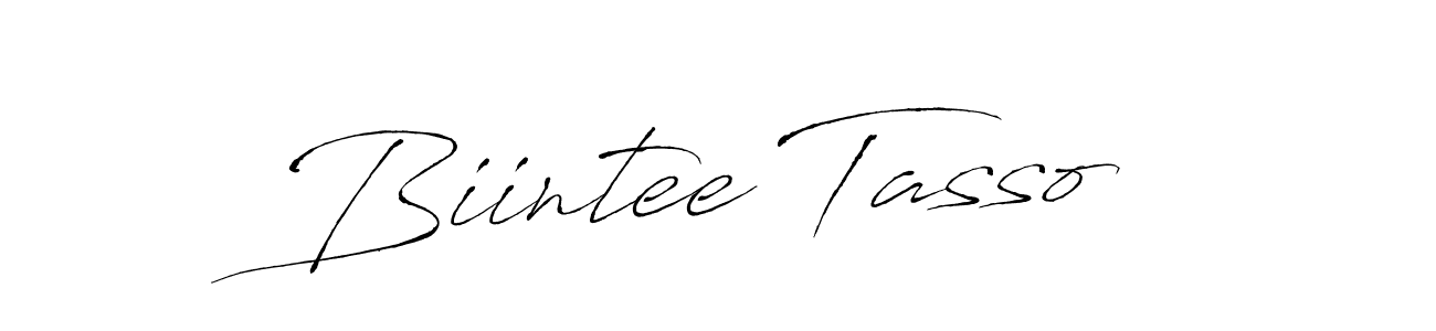 Also we have Biintee Tasso name is the best signature style. Create professional handwritten signature collection using Antro_Vectra autograph style. Biintee Tasso signature style 6 images and pictures png