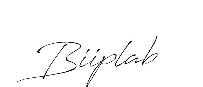 Use a signature maker to create a handwritten signature online. With this signature software, you can design (Antro_Vectra) your own signature for name Biiplab. Biiplab signature style 6 images and pictures png