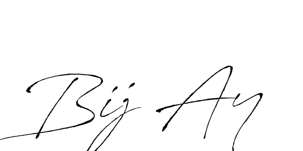 if you are searching for the best signature style for your name Bij Ay. so please give up your signature search. here we have designed multiple signature styles  using Antro_Vectra. Bij Ay signature style 6 images and pictures png