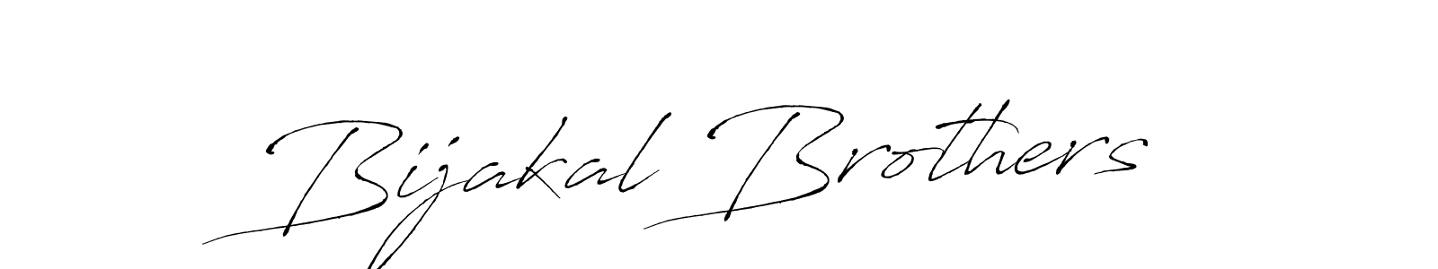 Also we have Bijakal Brothers name is the best signature style. Create professional handwritten signature collection using Antro_Vectra autograph style. Bijakal Brothers signature style 6 images and pictures png