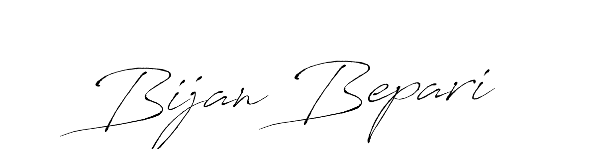 Also we have Bijan Bepari name is the best signature style. Create professional handwritten signature collection using Antro_Vectra autograph style. Bijan Bepari signature style 6 images and pictures png