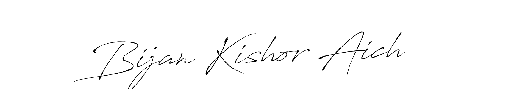 How to make Bijan Kishor Aich signature? Antro_Vectra is a professional autograph style. Create handwritten signature for Bijan Kishor Aich name. Bijan Kishor Aich signature style 6 images and pictures png