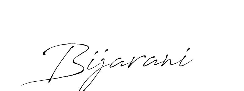 How to make Bijarani signature? Antro_Vectra is a professional autograph style. Create handwritten signature for Bijarani name. Bijarani signature style 6 images and pictures png