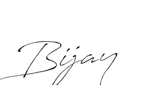 Bijay stylish signature style. Best Handwritten Sign (Antro_Vectra) for my name. Handwritten Signature Collection Ideas for my name Bijay. Bijay signature style 6 images and pictures png