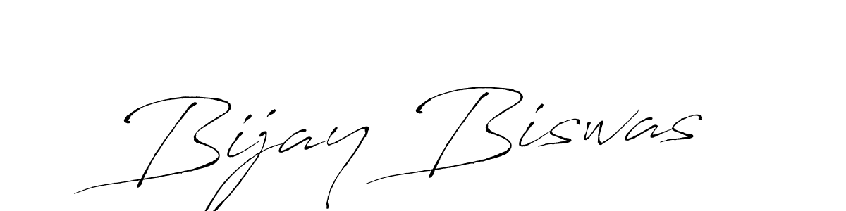 Create a beautiful signature design for name Bijay Biswas. With this signature (Antro_Vectra) fonts, you can make a handwritten signature for free. Bijay Biswas signature style 6 images and pictures png