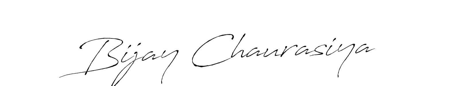 Make a beautiful signature design for name Bijay Chaurasiya. With this signature (Antro_Vectra) style, you can create a handwritten signature for free. Bijay Chaurasiya signature style 6 images and pictures png