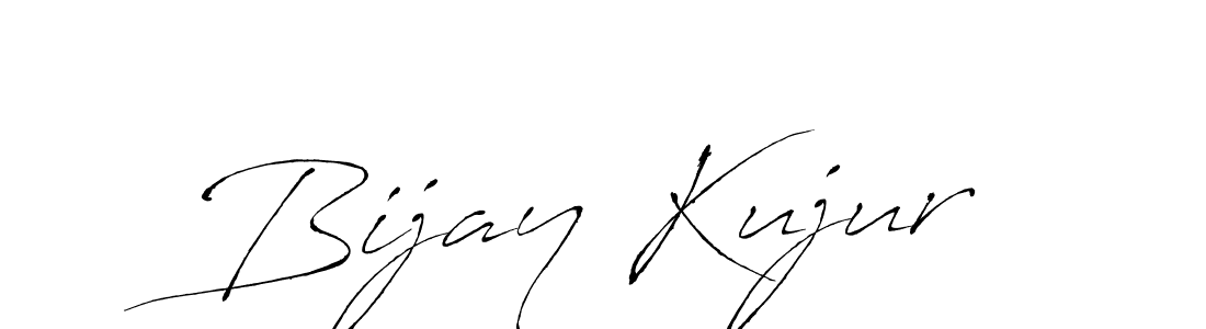 Design your own signature with our free online signature maker. With this signature software, you can create a handwritten (Antro_Vectra) signature for name Bijay Kujur. Bijay Kujur signature style 6 images and pictures png