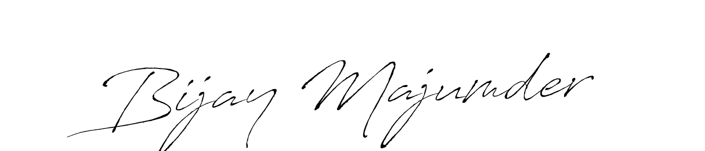 You should practise on your own different ways (Antro_Vectra) to write your name (Bijay Majumder) in signature. don't let someone else do it for you. Bijay Majumder signature style 6 images and pictures png