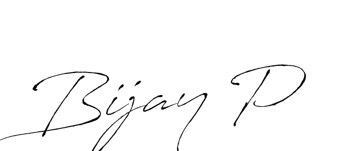 You should practise on your own different ways (Antro_Vectra) to write your name (Bijay P) in signature. don't let someone else do it for you. Bijay P signature style 6 images and pictures png