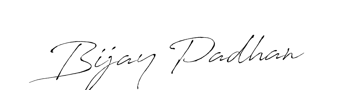 Also we have Bijay Padhan name is the best signature style. Create professional handwritten signature collection using Antro_Vectra autograph style. Bijay Padhan signature style 6 images and pictures png