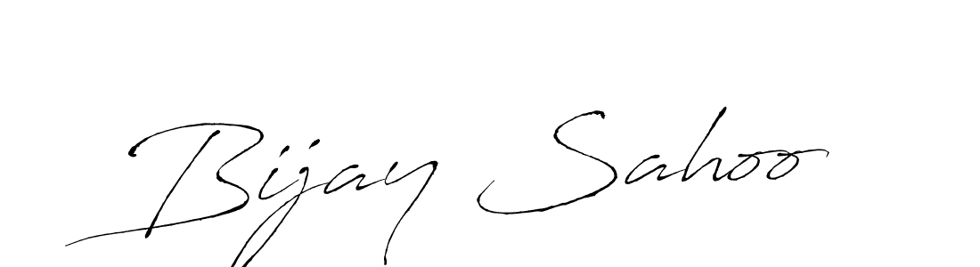 Bijay Sahoo stylish signature style. Best Handwritten Sign (Antro_Vectra) for my name. Handwritten Signature Collection Ideas for my name Bijay Sahoo. Bijay Sahoo signature style 6 images and pictures png