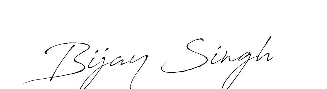 Also we have Bijay Singh name is the best signature style. Create professional handwritten signature collection using Antro_Vectra autograph style. Bijay Singh signature style 6 images and pictures png
