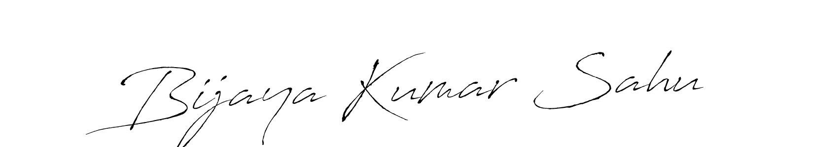 Design your own signature with our free online signature maker. With this signature software, you can create a handwritten (Antro_Vectra) signature for name Bijaya Kumar Sahu. Bijaya Kumar Sahu signature style 6 images and pictures png