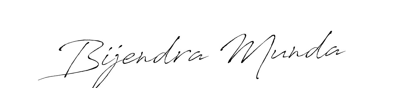 How to make Bijendra Munda name signature. Use Antro_Vectra style for creating short signs online. This is the latest handwritten sign. Bijendra Munda signature style 6 images and pictures png