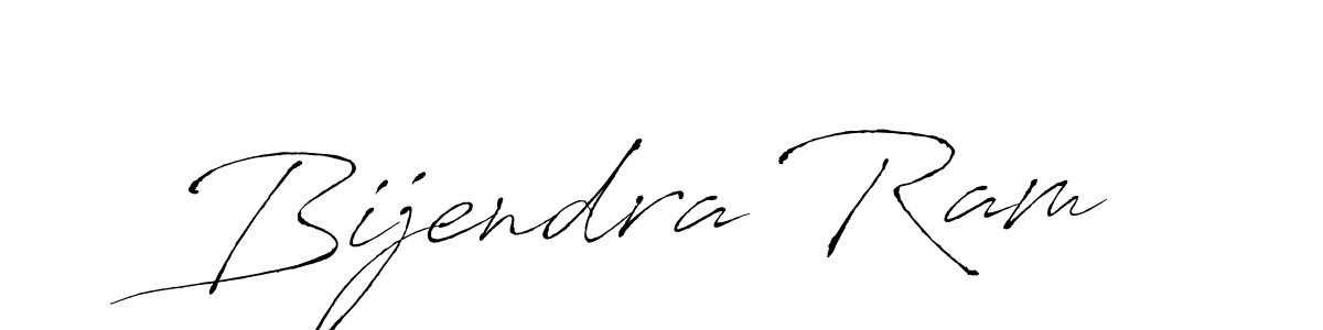 Bijendra Ram stylish signature style. Best Handwritten Sign (Antro_Vectra) for my name. Handwritten Signature Collection Ideas for my name Bijendra Ram. Bijendra Ram signature style 6 images and pictures png