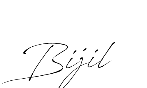 Create a beautiful signature design for name Bijil. With this signature (Antro_Vectra) fonts, you can make a handwritten signature for free. Bijil signature style 6 images and pictures png