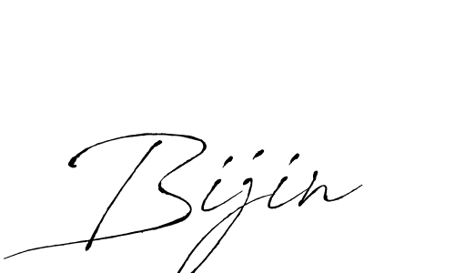 Use a signature maker to create a handwritten signature online. With this signature software, you can design (Antro_Vectra) your own signature for name Bijin. Bijin signature style 6 images and pictures png