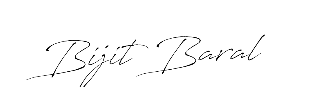 You should practise on your own different ways (Antro_Vectra) to write your name (Bijit Baral) in signature. don't let someone else do it for you. Bijit Baral signature style 6 images and pictures png