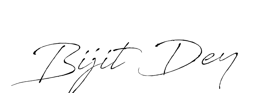 Bijit Dey stylish signature style. Best Handwritten Sign (Antro_Vectra) for my name. Handwritten Signature Collection Ideas for my name Bijit Dey. Bijit Dey signature style 6 images and pictures png