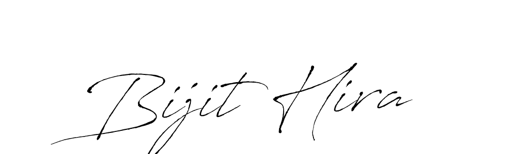 The best way (Antro_Vectra) to make a short signature is to pick only two or three words in your name. The name Bijit Hira include a total of six letters. For converting this name. Bijit Hira signature style 6 images and pictures png