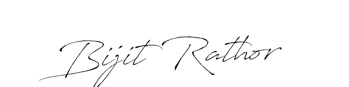 How to make Bijit Rathor name signature. Use Antro_Vectra style for creating short signs online. This is the latest handwritten sign. Bijit Rathor signature style 6 images and pictures png