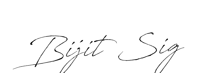 How to make Bijit Sig signature? Antro_Vectra is a professional autograph style. Create handwritten signature for Bijit Sig name. Bijit Sig signature style 6 images and pictures png