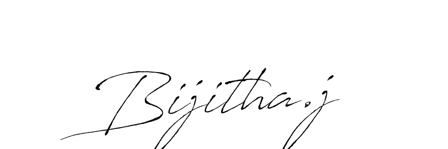 Design your own signature with our free online signature maker. With this signature software, you can create a handwritten (Antro_Vectra) signature for name Bijitha.j. Bijitha.j signature style 6 images and pictures png