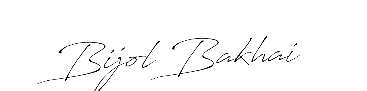 You should practise on your own different ways (Antro_Vectra) to write your name (Bijol Bakhai) in signature. don't let someone else do it for you. Bijol Bakhai signature style 6 images and pictures png