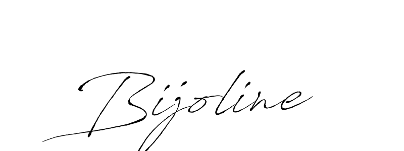 Design your own signature with our free online signature maker. With this signature software, you can create a handwritten (Antro_Vectra) signature for name Bijoline. Bijoline signature style 6 images and pictures png