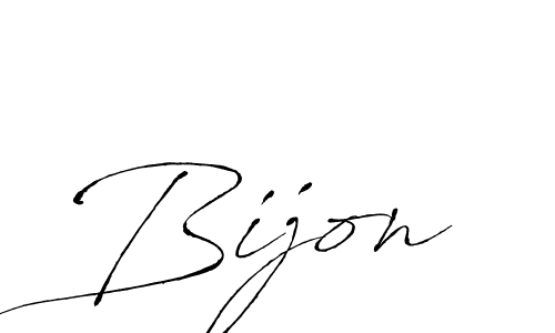 Use a signature maker to create a handwritten signature online. With this signature software, you can design (Antro_Vectra) your own signature for name Bijon. Bijon signature style 6 images and pictures png