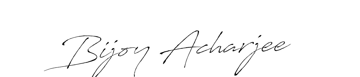 Create a beautiful signature design for name Bijoy Acharjee. With this signature (Antro_Vectra) fonts, you can make a handwritten signature for free. Bijoy Acharjee signature style 6 images and pictures png